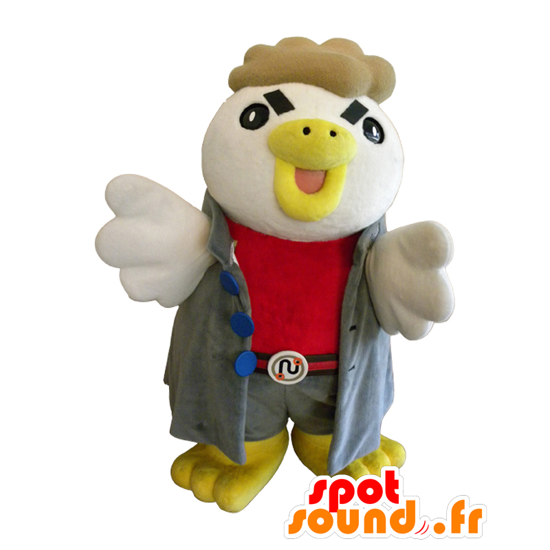 Mascot Chikinan, galinha gigante de olhar feroz - MASFR27960 - Yuru-Chara Mascotes japoneses