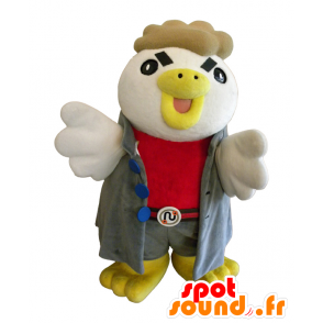 Chikinan mascotte, gallina giganti guardano feroce - MASFR27960 - Yuru-Chara mascotte giapponese