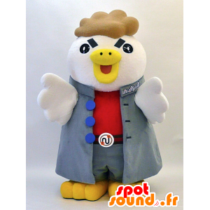 Mascotte de Chikinan, poule géante à l'air farouche - MASFR27960 - Mascottes Yuru-Chara Japonaises