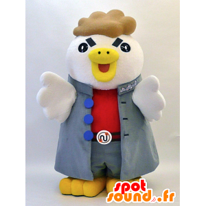 Mascot Chikinan, jättiläinen kana näyttää kovaa - MASFR27960 - Mascottes Yuru-Chara Japonaises