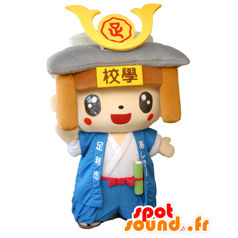 Takauji mascotte, carino e colorato samurai - MASFR27966 - Yuru-Chara mascotte giapponese