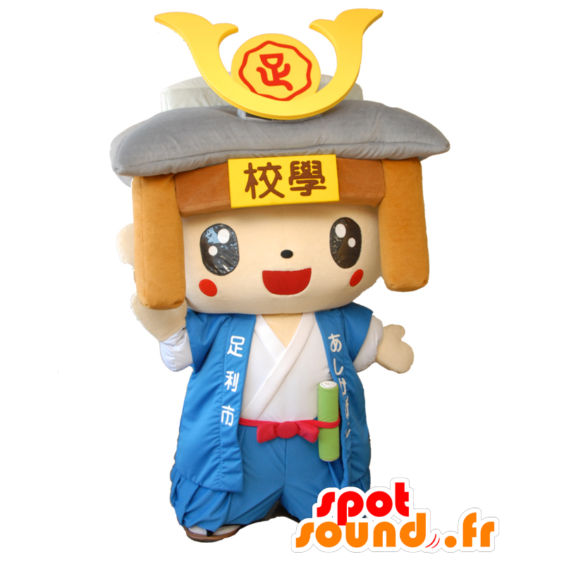 Mascot Takauji, leuk en kleurrijk samurai - MASFR27966 - Yuru-Chara Japanse Mascottes