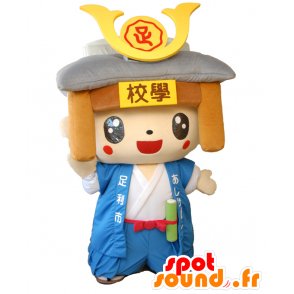 Takauji mascot, cute and colorful samurai - MASFR27966 - Yuru-Chara Japanese mascots