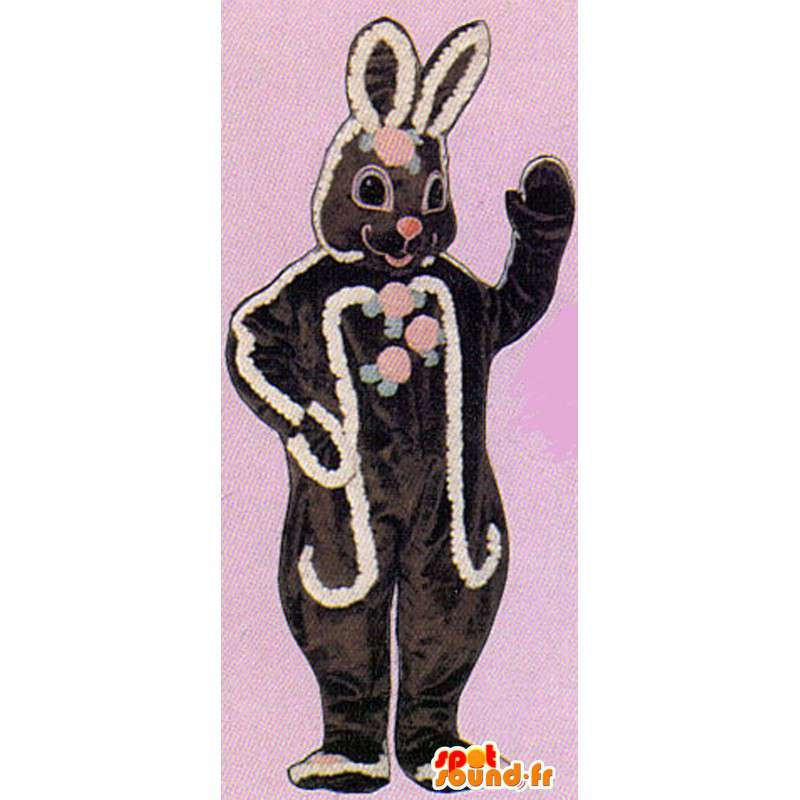 Rabbit Costume sjokolade brun så - Kanin maskot - MASFR007139 - SpotSound.fr