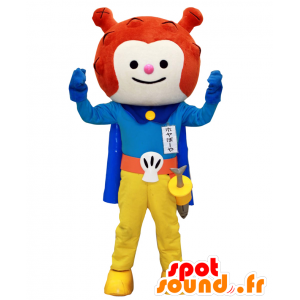 Hoyaboya mascotte, alieno rosso vestito come un cavaliere - MASFR27971 - Yuru-Chara mascotte giapponese