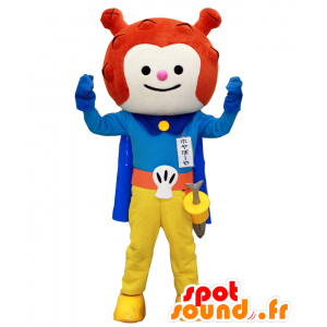 Mascot Hoyaboya, rood vreemd gekleed als een ridder - MASFR27971 - Yuru-Chara Japanse Mascottes