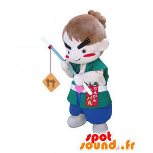 Mascot Nankan, look fierce samurai - MASFR27991 - Yuru-Chara Japanese mascots