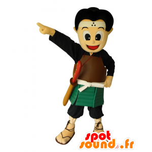 Matsuura Matsunokai mascot, boy holding martial art - MASFR28021 - Yuru-Chara Japanese mascots