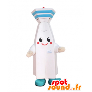 Go-kun mascotte, gigante torre blu e bianco - MASFR28023 - Yuru-Chara mascotte giapponese