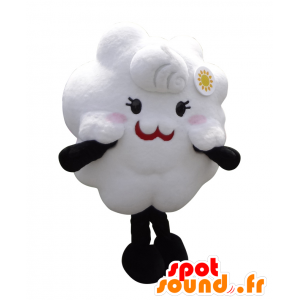 Kiriko-chan mascot, cute and sweet white cloud - MASFR28026 - Yuru-Chara Japanese mascots