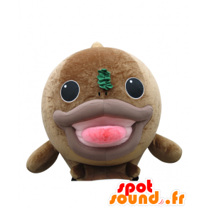 Kue mascota Taro, pescado marrón grande con una cabeza grande - MASFR28029 - Yuru-Chara mascotas japonesas
