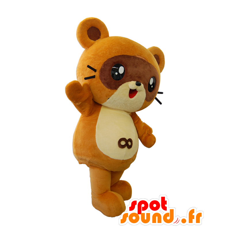 Mascot Kisapon - procione marrone mascotte - MASFR28044 - Yuru-Chara mascotte giapponese