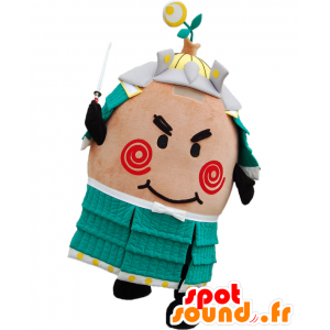 Mascot Kattane Kun - maskotti samurai, soturi - MASFR28046 - Mascottes Yuru-Chara Japonaises