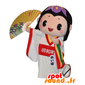 Mascota Meihime. Asia chica mascota muy jovial - MASFR28050 - Yuru-Chara mascotas japonesas