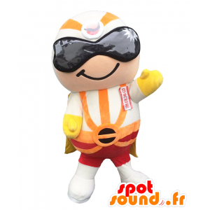 Mascot Nikko Kamen. superheld mascotte glimlachen - MASFR28060 - Yuru-Chara Japanse Mascottes