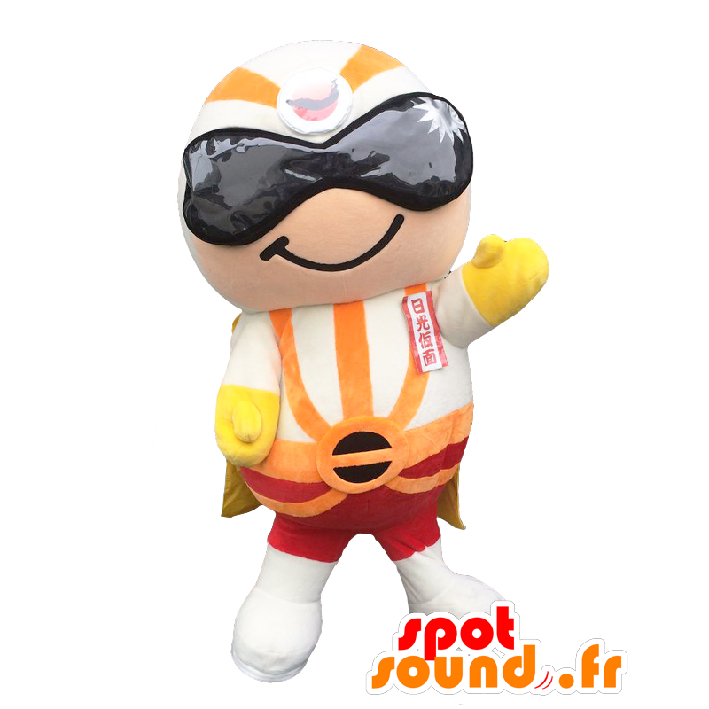 Mascot Nikko Kamen. Superhero mascot smiling - MASFR28060 - Yuru-Chara Japanese mascots