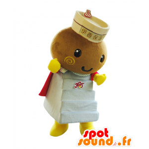 Mascot Ishidan kun. Mascot trapp med en jacuzzi - MASFR28069 - Yuru-Chara japanske Mascots