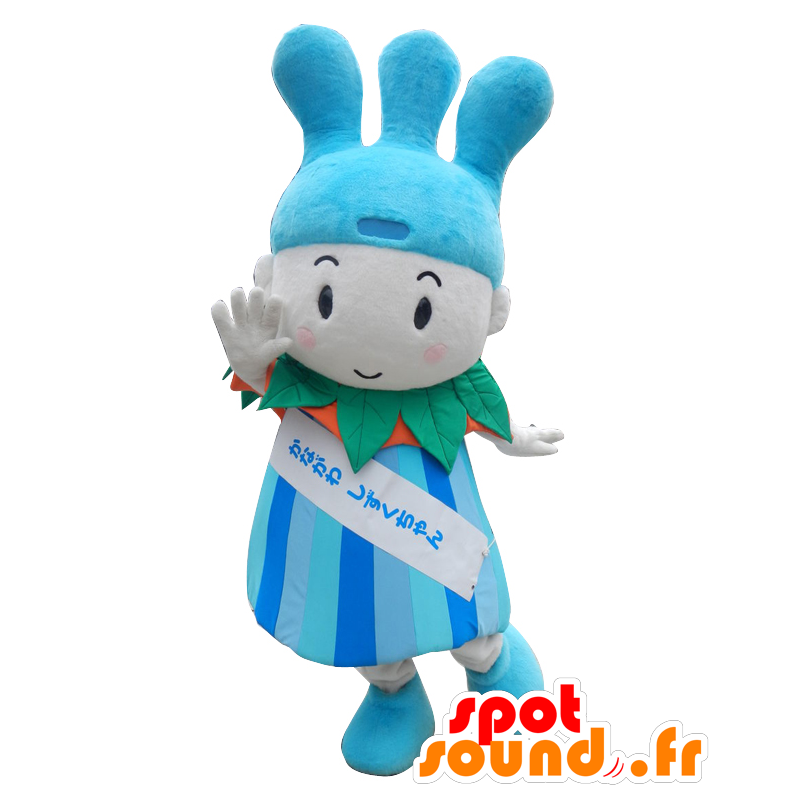 Mascotte Kanagawa shizukuchan. Blue Boy mascot - MASFR28078 - Yuru-Chara Japanese mascots