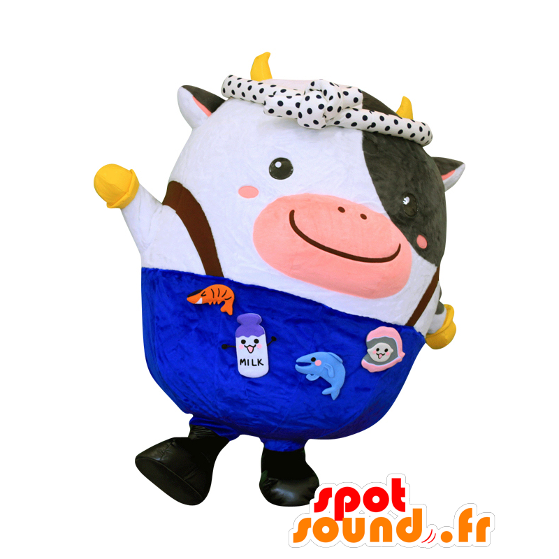 Ryoshikun mascotte. Tute mucca Mascot - MASFR28086 - Yuru-Chara mascotte giapponese