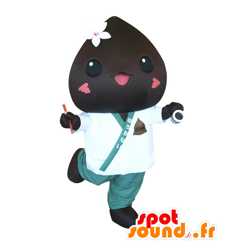 Horomin Maskottchen. Mascotte Kastanie, braunen Riesen - MASFR28088 - Yuru-Chara japanischen Maskottchen