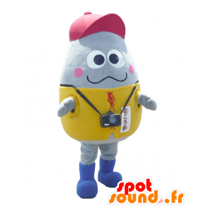 Mascot Ishikawa-cho. Mascot gray rock photographer - MASFR28107 - Yuru-Chara Japanese mascots