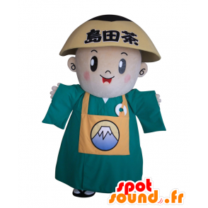 Mascot Eisai Zenji. Mascot gutt med en bolle - MASFR28117 - Yuru-Chara japanske Mascots