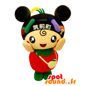 District-chan mascotte. Mascot van groenten en fruit - MASFR28119 - Yuru-Chara Japanse Mascottes