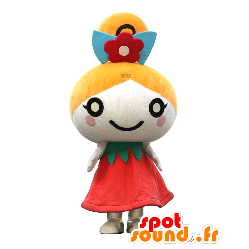 Mascot Flower roll-chan. fairy maskot dukke - MASFR28133 - Yuru-Chara japanske Mascots