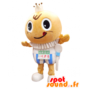 Mascot Ikumaru Kun. Maskottchen Kind, kleine Prinz - MASFR28135 - Yuru-Chara japanischen Maskottchen