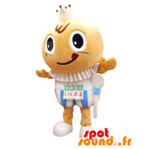 Maskot Ikumaru kun. Maskot pro děti, malý princ - MASFR28135 - Yuru-Chara japonské Maskoti