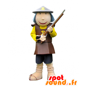 Mascot kun ashigaru. Caballero de la mascota, soldado - MASFR28138 - Yuru-Chara mascotas japonesas