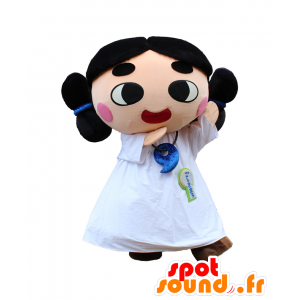 Goshikimaro mascot. Boy with long hair mascot - MASFR28143 - Yuru-Chara Japanese mascots