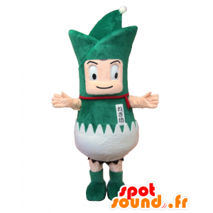 Negibo mascotte. Mascotte porro, cipolla verde - MASFR28156 - Yuru-Chara mascotte giapponese
