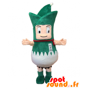 Negibo Maskottchen. Leek Maskottchen grüne Zwiebel - MASFR28156 - Yuru-Chara japanischen Maskottchen