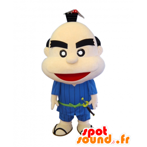 Mascot Takiyuki HaiTaro. Japanese man mascot - MASFR28162 - Yuru-Chara Japanese mascots