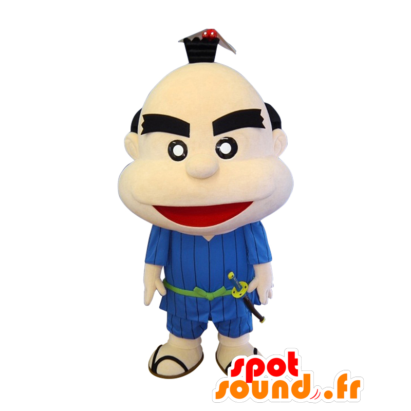 Mascot Takiyuki HaiTaro. Japanese man mascot - MASFR28162 - Yuru-Chara Japanese mascots