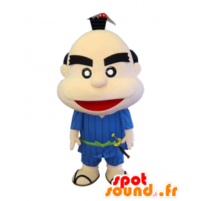 Mascot Takiyuki HaiTaro. Japanese man mascot - MASFR28162 - Yuru-Chara Japanese mascots