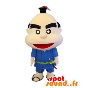 Takiyuki HaiTaro maskot. Japansk man maskot - Spotsound maskot