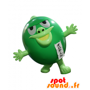 Mascotte de Orochi-kun. Mascotte de gros monstre vert très rigolo - MASFR28168 - Mascottes Yuru-Chara Japonaises