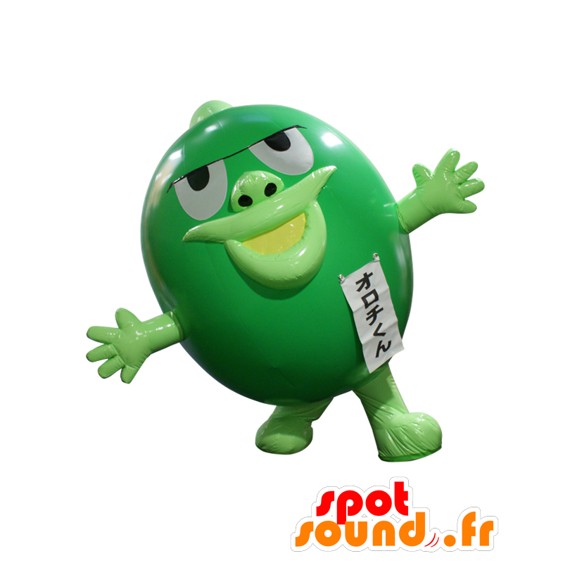 Mascot Orochi-kun. Mascot big monster very funny green - MASFR28168 - Yuru-Chara Japanese mascots