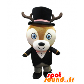 Mijika mascot. Deer mascot costume of deer - MASFR28169 - Yuru-Chara Japanese mascots