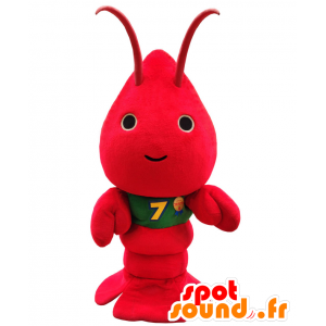 Ebisebun mascot. Lobster mascot, giant crayfish - MASFR28171 - Yuru-Chara Japanese mascots