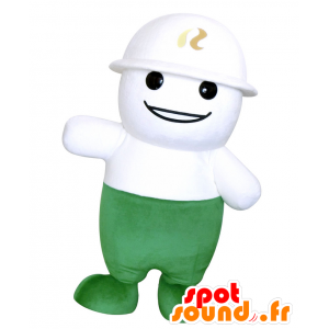 Mascot Laksi kun. Mascot werknemer met een koptelefoon - MASFR28175 - Yuru-Chara Japanse Mascottes