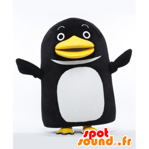 Mascotte Rinpen. In bianco e nero pinguino mascotte - MASFR28187 - Yuru-Chara mascotte giapponese