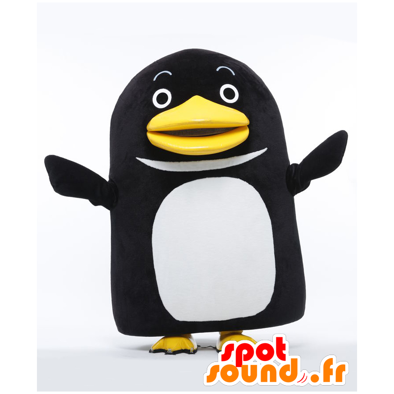 Rinpen mascot. Black and white penguin mascot - MASFR28187 - Yuru-Chara Japanese mascots