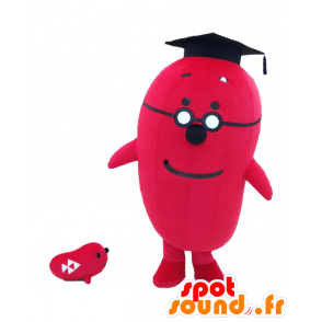 Mascot Dr. Tarakon. Mascot rode man, aardappel - MASFR28189 - Yuru-Chara Japanse Mascottes