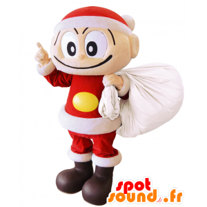 Kobasan mascot. Santa Claus mascot with a mischievous air - MASFR28191 - Yuru-Chara Japanese mascots