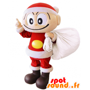 Kobasan mascot. Santa Claus mascot with a mischievous air - MASFR28191 - Yuru-Chara Japanese mascots