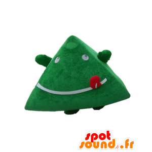 Mascot Perorin. Hill maskotti, vihreä kolmio, jättiläinen - MASFR28204 - Mascottes Yuru-Chara Japonaises