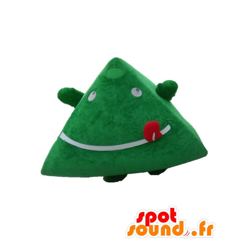 Mascot Perorin. Hill mascotte, groene driehoek, reuze - MASFR28204 - Yuru-Chara Japanse Mascottes